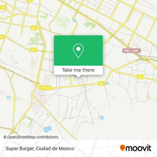 Mapa de Super Burger