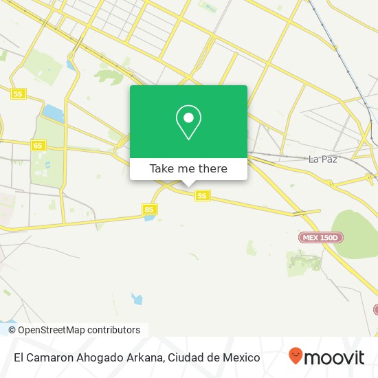 El Camaron Ahogado Arkana, Chicoloapan 1ra Ampl Santiago Acahualtepec 09608 Iztapalapa, Ciudad de México map