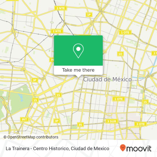 La Trainera - Centro Historico, Metrobus 4 Centro 06010 Cuauhtémoc, Ciudad de México map