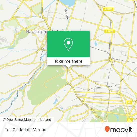 Taf, San Mateo Lomas de Sotelo 53390 Naucalpan de Juárez, México map