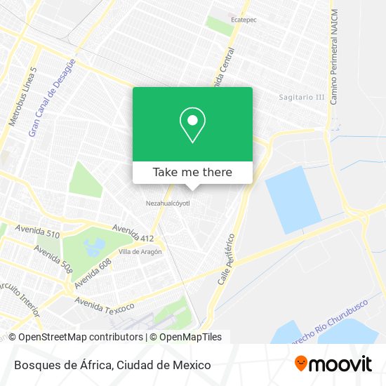 Mapa de Bosques de África