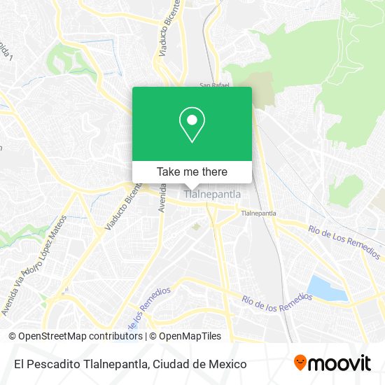 El Pescadito Tlalnepantla map