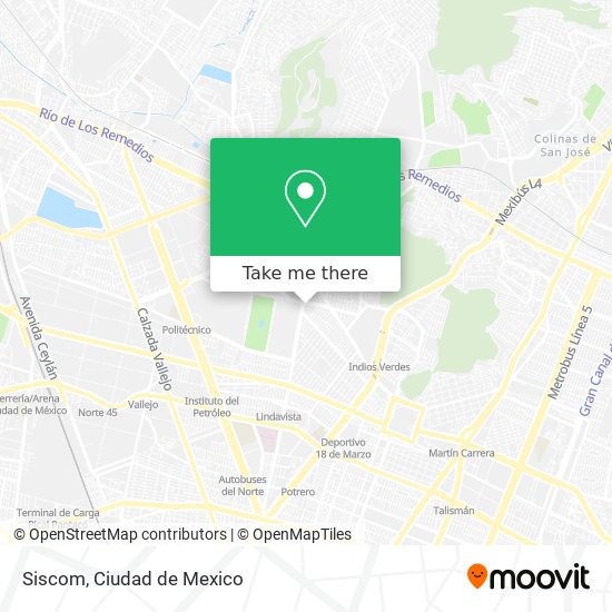 Mapa de Siscom