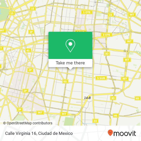 Calle Virginia 16 map