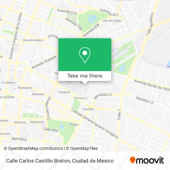 Calle Carlos Castillo Breton map