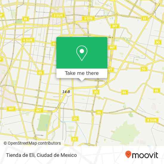 Tienda de Eli map