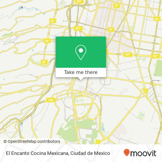 El Encanto Cocina Mexicana map