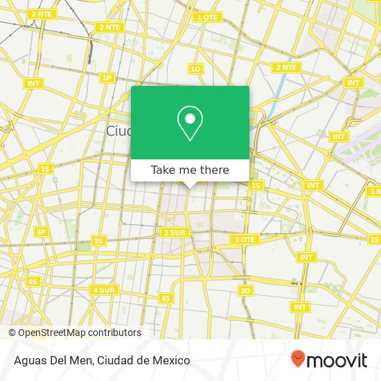 Aguas Del Men map