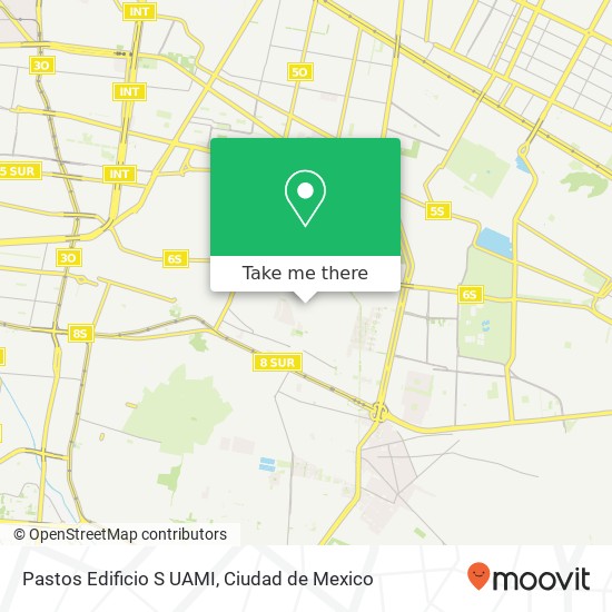 Pastos Edificio S UAMI map