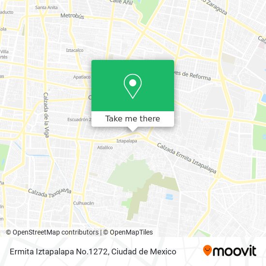 Mapa de Ermita Iztapalapa No.1272