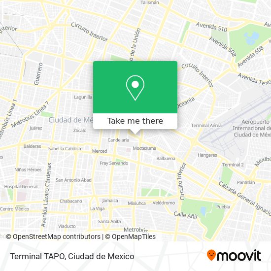 Mapa de Terminal TAPO