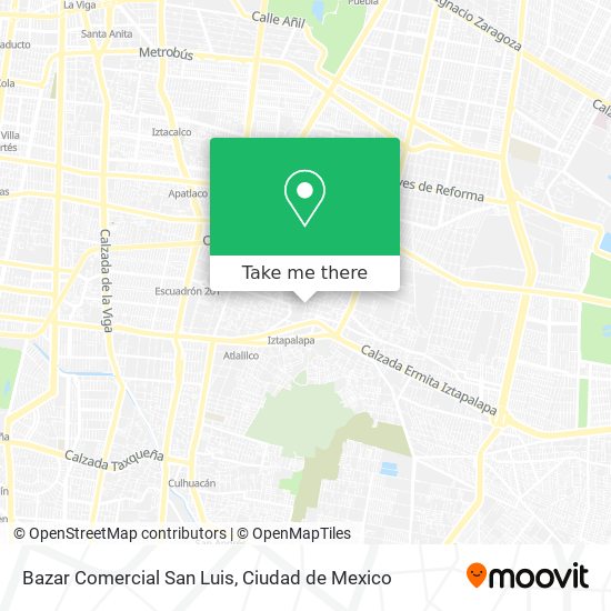 Mapa de Bazar Comercial San Luis