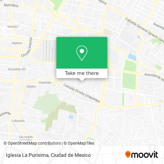 Iglesia La Purísima map