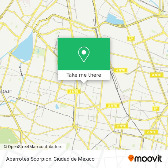 Mapa de Abarrotes Scorpion