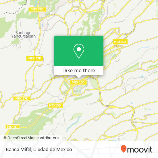 Banca Mifel map