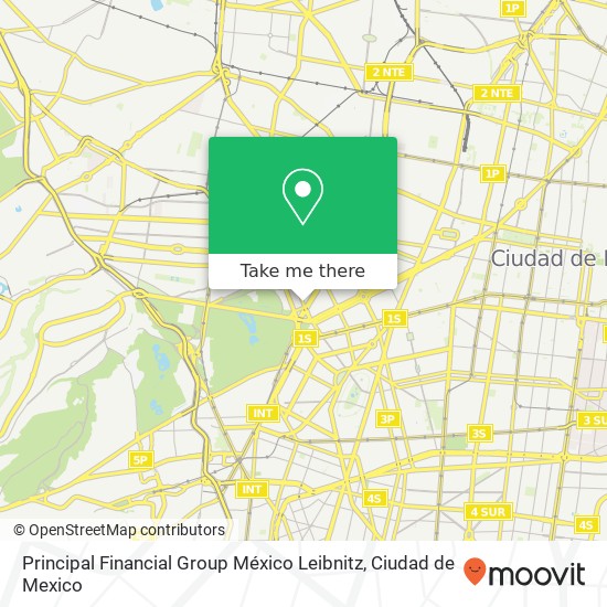 Principal Financial Group México Leibnitz map