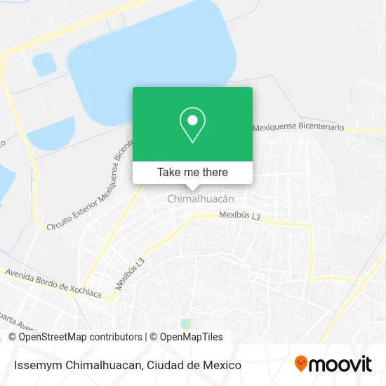 Issemym Chimalhuacan map