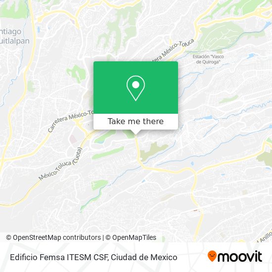 Mapa de Edificio Femsa ITESM CSF
