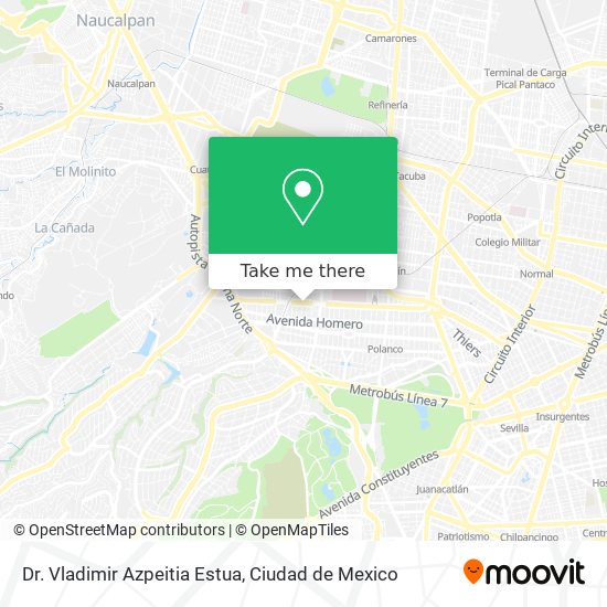 Mapa de Dr. Vladimir Azpeitia Estua