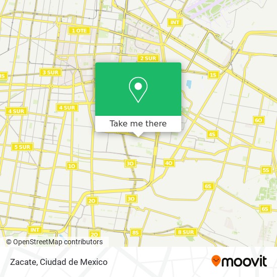 Zacate map