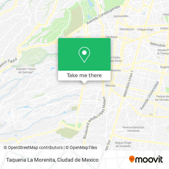 Taqueria La Morenita map