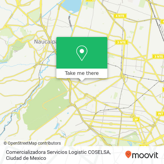 Comercializadora Servicios Logistic COSELSA map