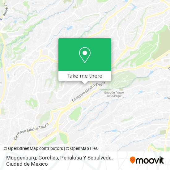Muggenburg, Gorches, Peñalosa Y Sepulveda map