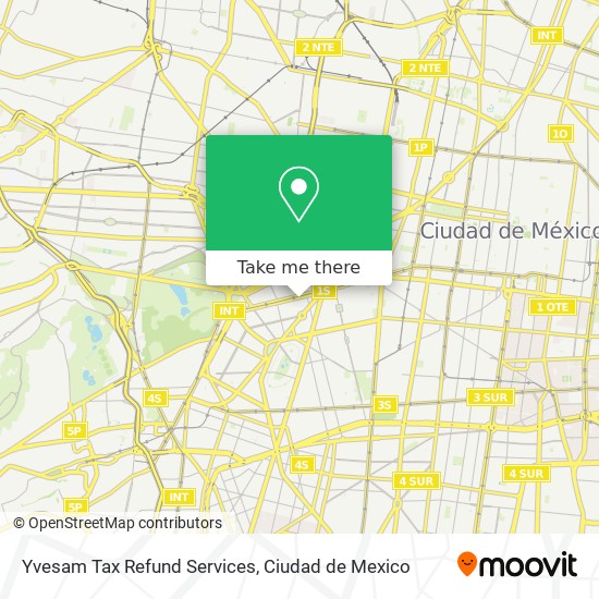 Mapa de Yvesam Tax Refund Services