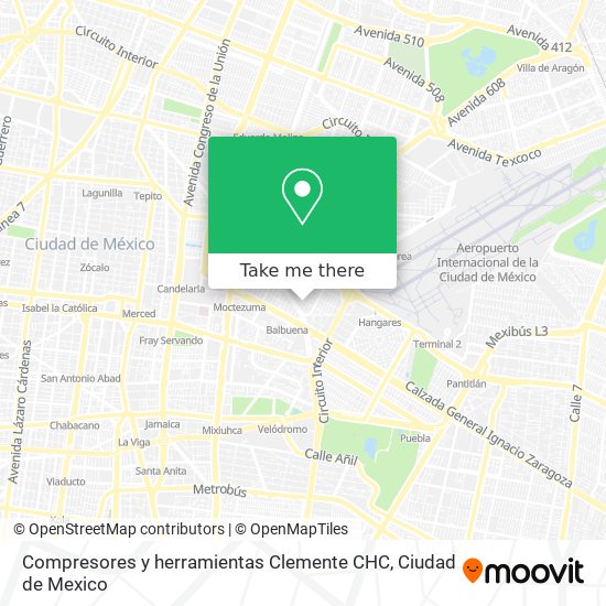 Compresores y herramientas Clemente CHC map