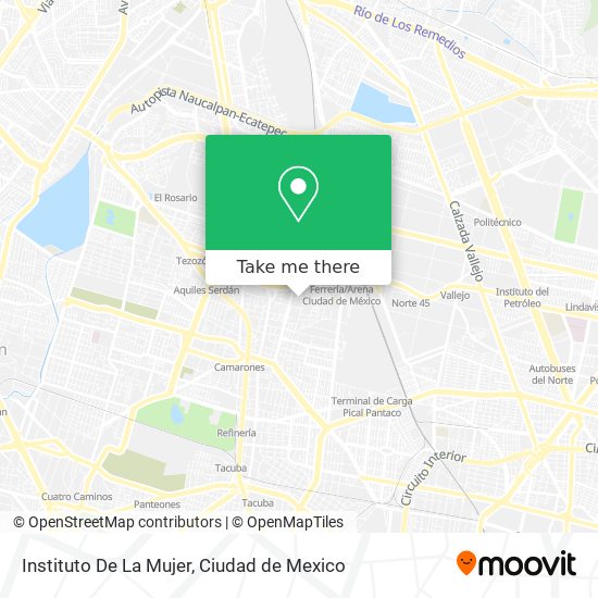 Instituto De La Mujer map