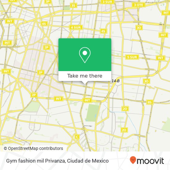 Gym fashion mil Privanza map