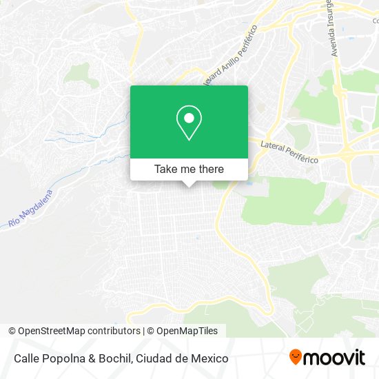 Calle Popolna & Bochil map
