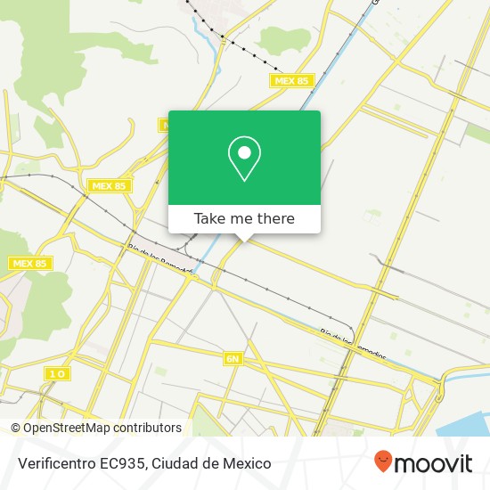 Mapa de Verificentro EC935