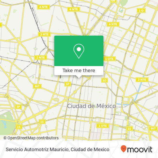 Servicio Automotriz Mauricio map