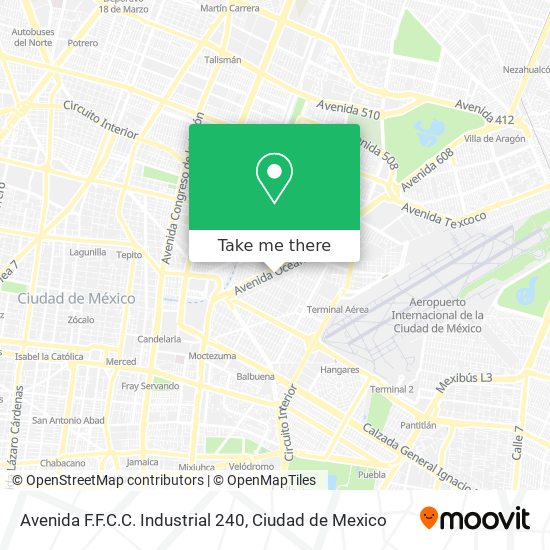 Avenida F.F.C.C. Industrial 240 map