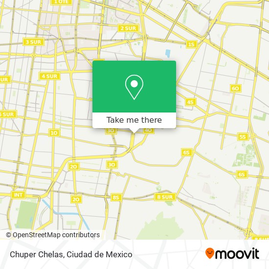 Chuper Chelas map