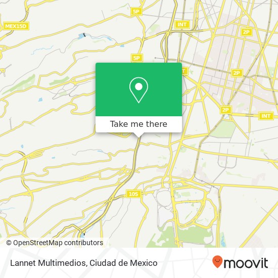 Lannet Multimedios map
