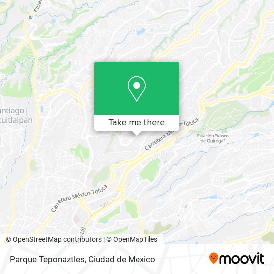 Mapa de Parque Teponaztles