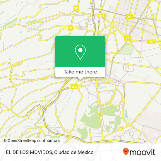 EL DE LOS MOVIDOS map