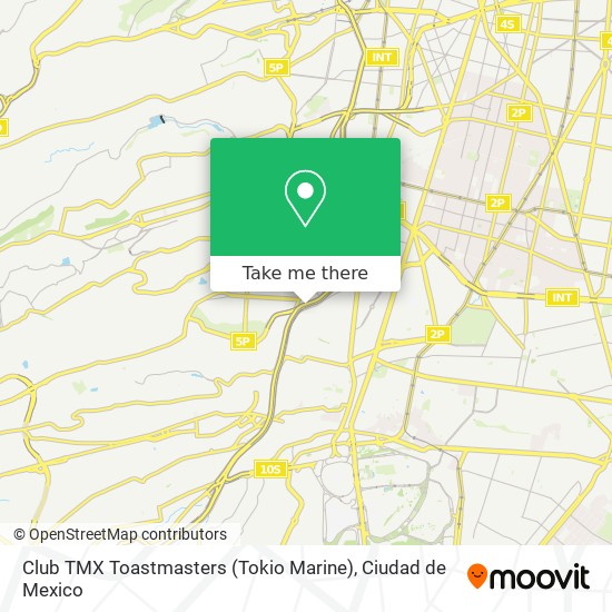 Club TMX Toastmasters (Tokio Marine) map