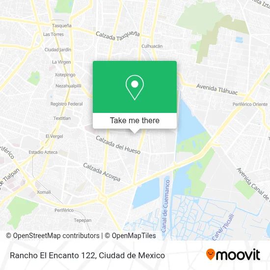 Rancho El Encanto 122 map