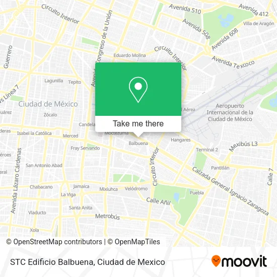 Mapa de STC Edificio Balbuena