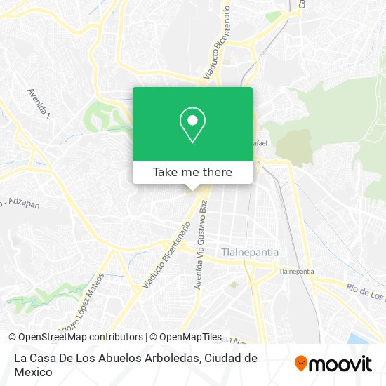 Mapa de La Casa De Los Abuelos Arboledas