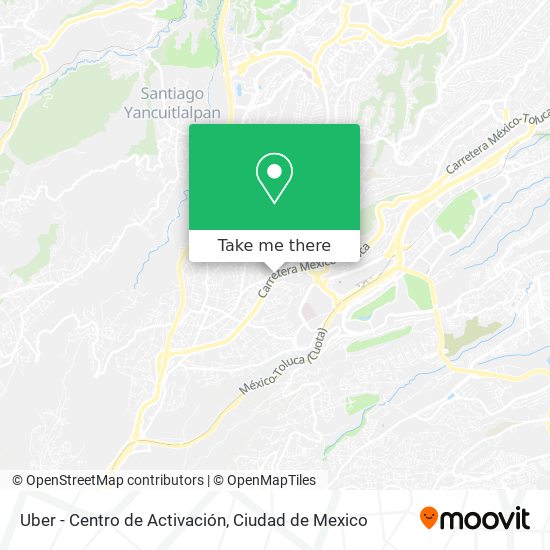 How to get to Uber - Centro de Activación in Huixquilucan by Bus?