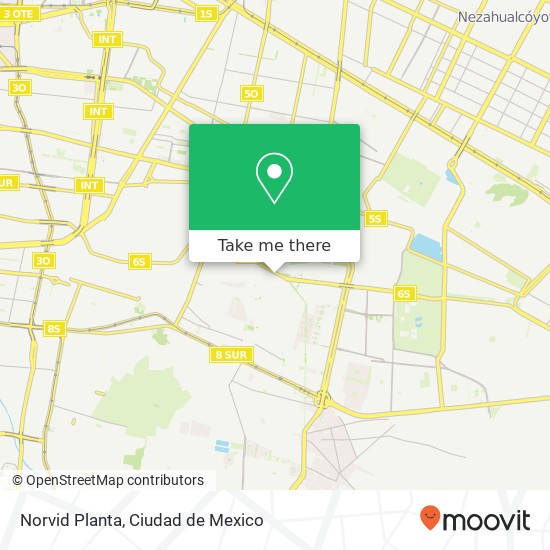Norvid Planta map