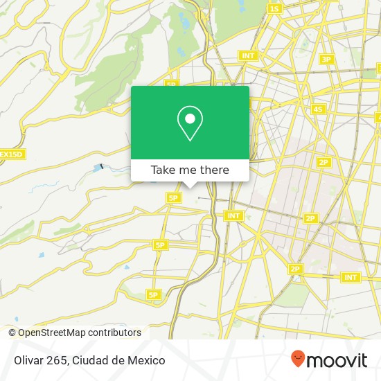Mapa de Olivar 265