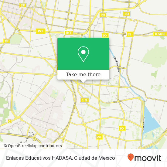 Enlaces Educativos HADASA map
