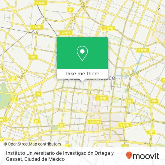Instituto Universitario de Investigación Ortega y Gasset map