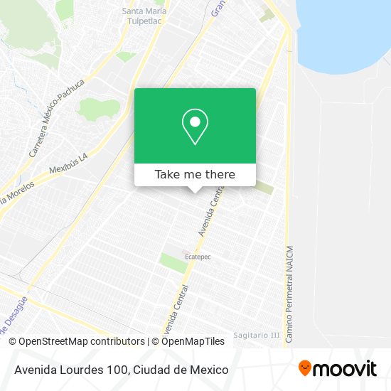 Mapa de Avenida Lourdes 100