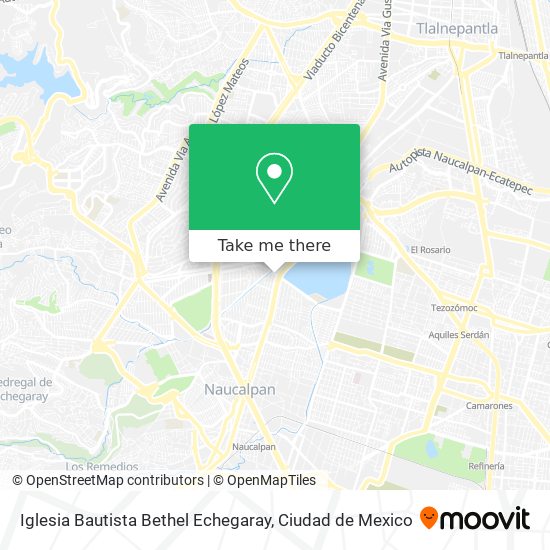 Iglesia Bautista Bethel Echegaray map